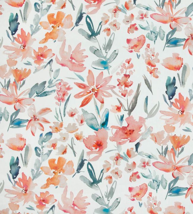 Otelie Fabric by Romo Pomegranate