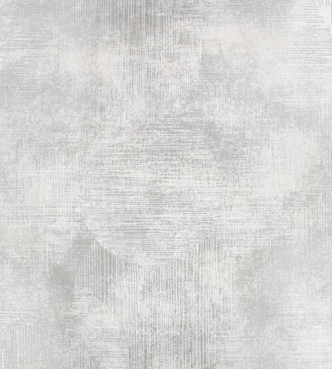 Otoko Flock Wallpaper in Frost by Black Edition Jane Clayton