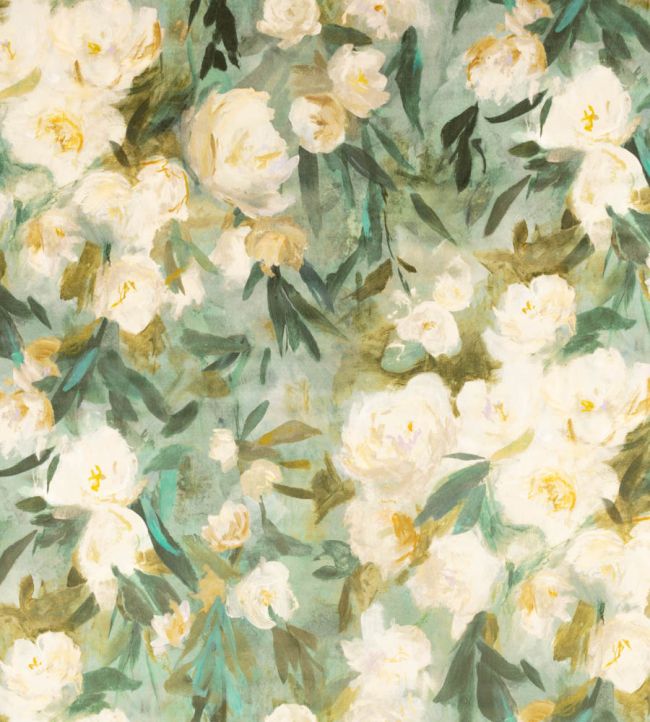 Ottavia Velvet Fabric by Romo Verdigris