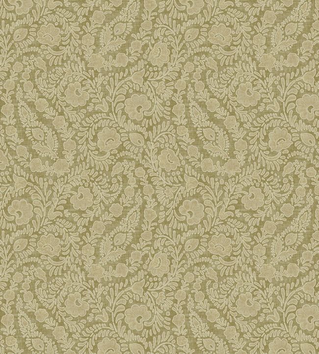 Paisley Patches Wallpaper by Eijffinger Olive