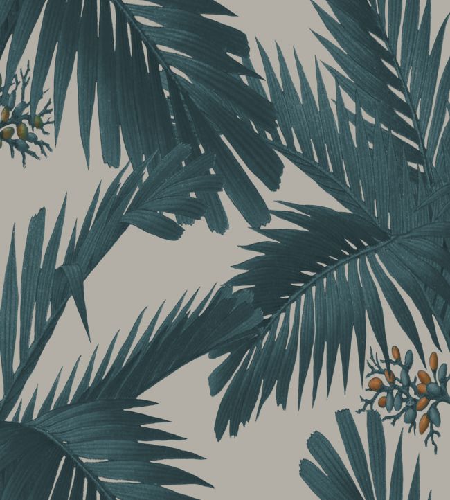 Palm Spring Wallpaper in Teal by Rebel Walls | Jane Clayton Palm Spring Wallpaper in Teal by Rebel Walls | Jane Clayton