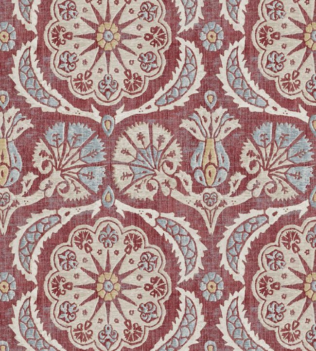 Pasha Wallpaper by Lewis & Wood Carnation