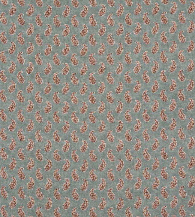 Patola Paisley Fabric by GP & J Baker Aqua