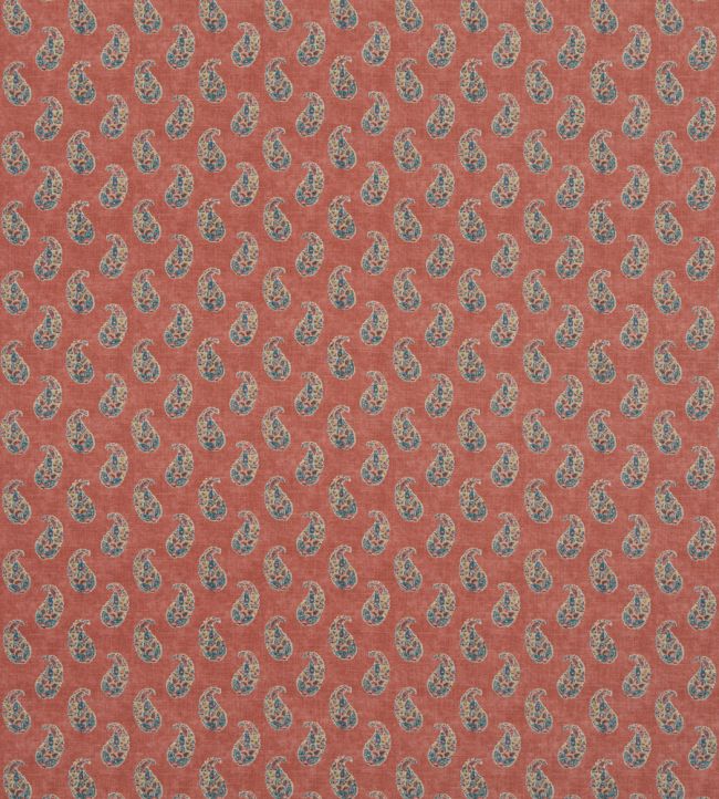 Patola Paisley Fabric by GP & J Baker Red