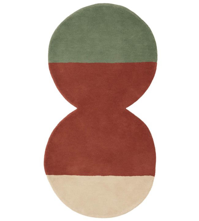 Pearls Runner 2 Rug in Multicolor by Nanimarquina Jane Clayton