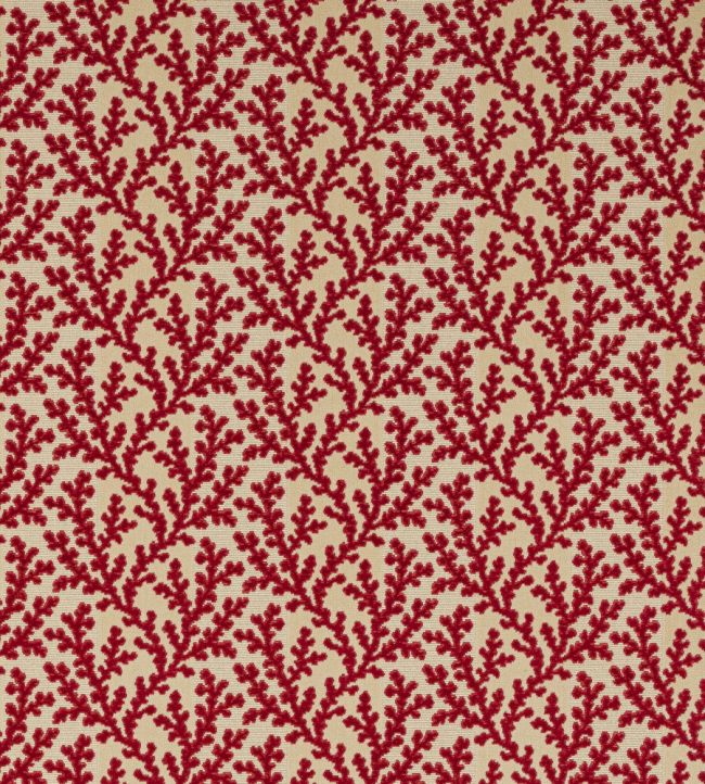 Pelham Fabric by Colefax and Fowler Red