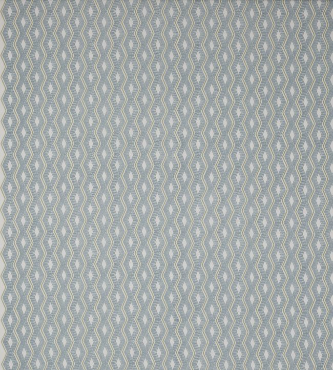 Pemba Fabric by Jane Churchill Slate Blue