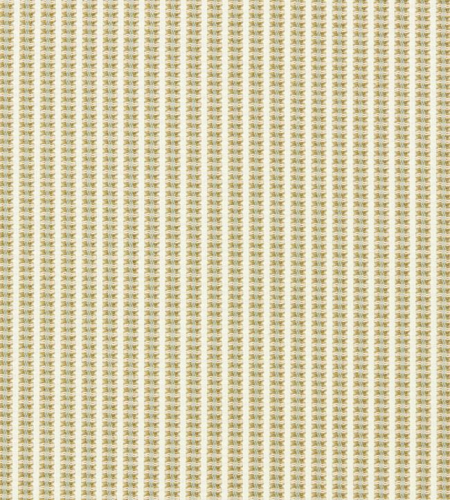 Pepita Stripe Fabric by Harlequin Taupe/Mint