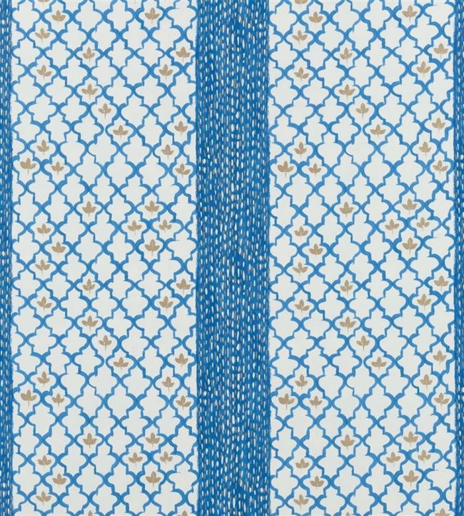Pergola Trellis Fabric by Designers Guild Cobalt