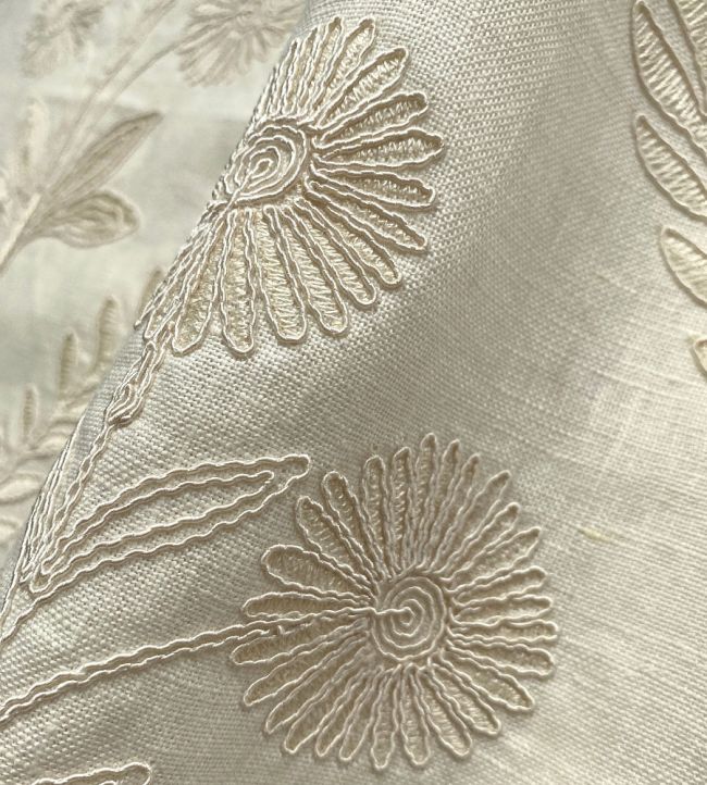 Persian Daisy Fabric by Ian Sanderson Porcelain