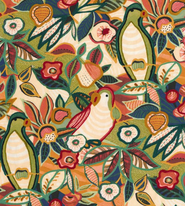Pico Bonito Fabric by Casamance Multi