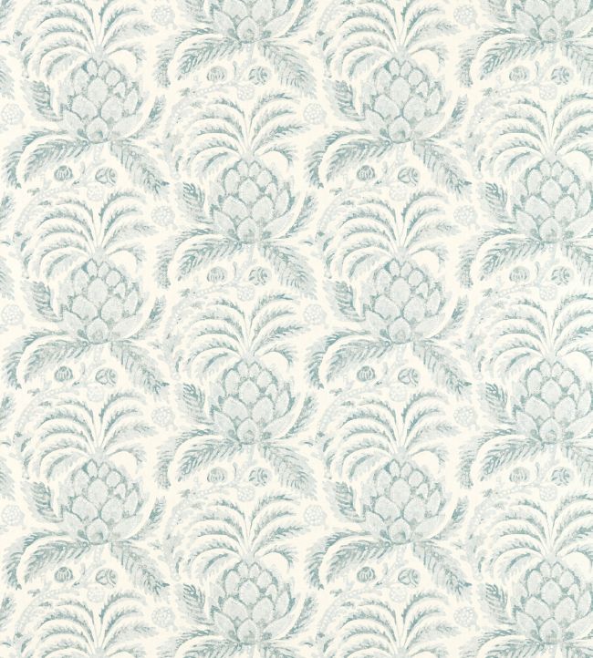 Pina de Indes Wallpaper by Zoffany Stockholm Blue