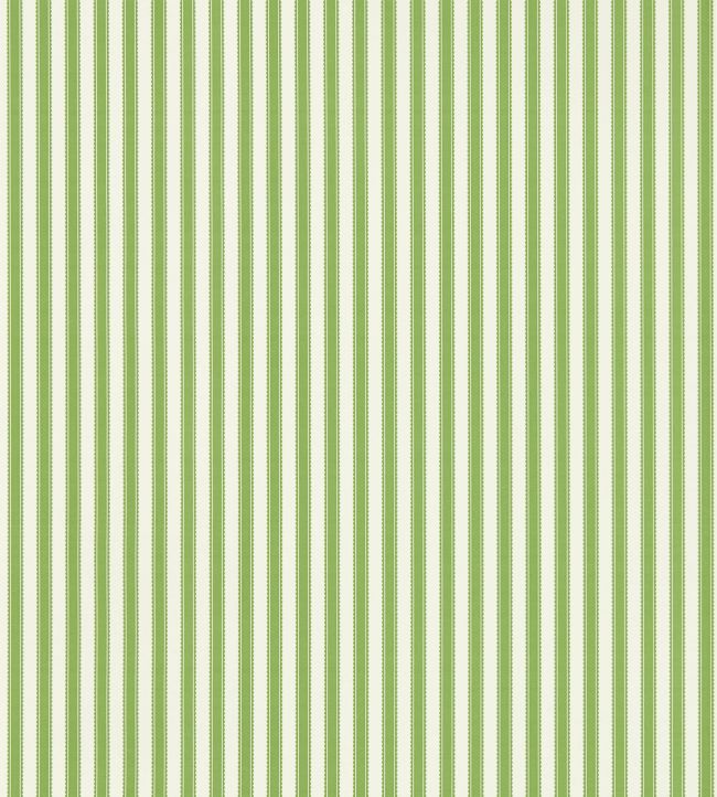Pinetum Stripe Wallpaper by Sanderson Sap Green