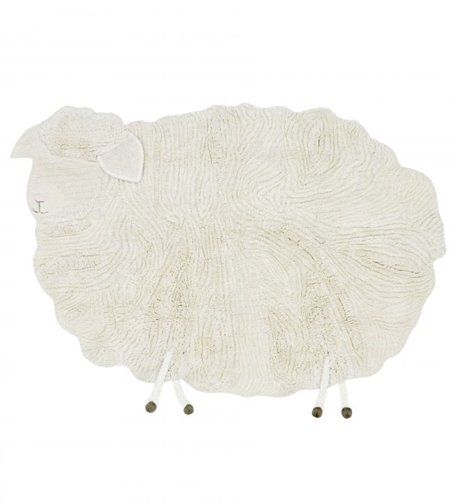 Lorena Canals Pink Nose Sheep rug Sheep White WO-PINOSE Sheep White