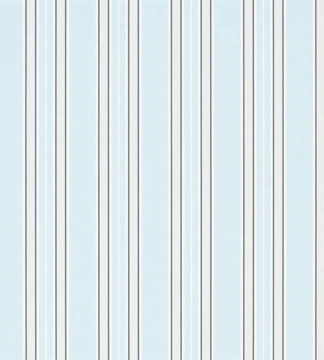 Pinstripe Wallpaper by Designers Guild Lapis