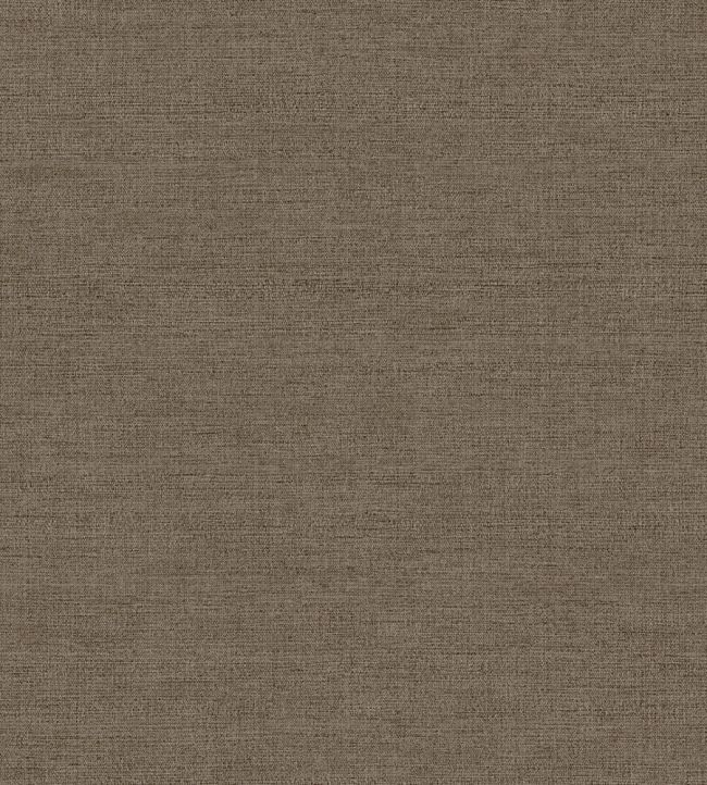 Plain Silk Wallpaper by Eijffinger Walnut