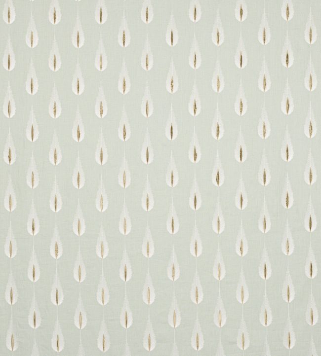 Plato Linen Fabric by Jane Churchill Aqua