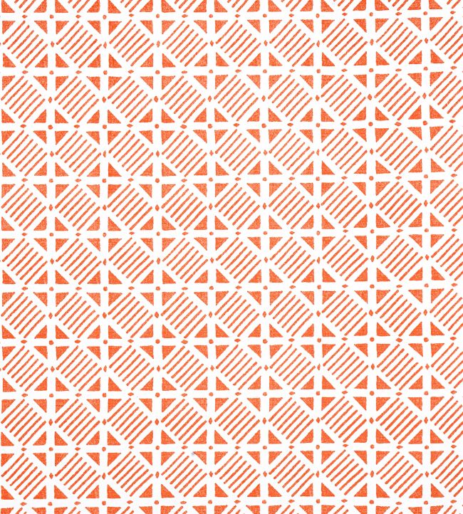 Plaza Fabric by Thibaut Coral