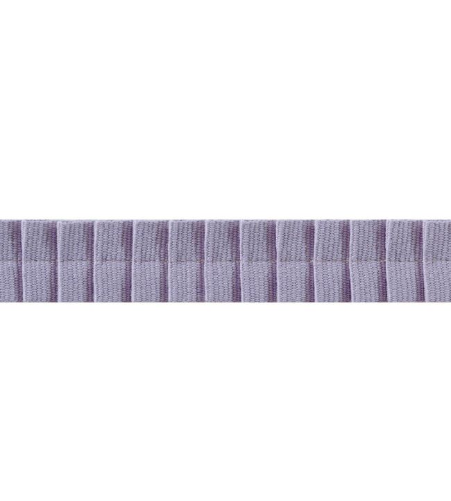Pleated Tape Trimming by Thibaut Lilac