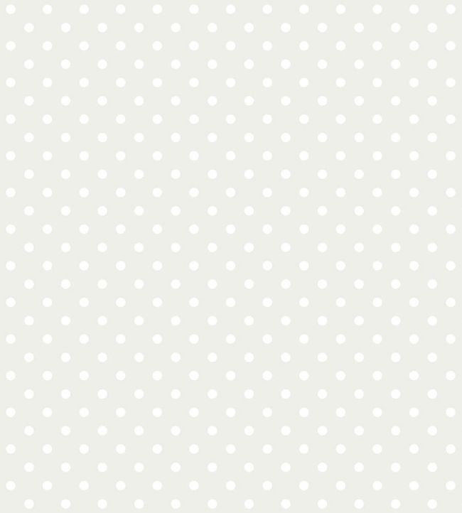 Polka Dot Wallpaper in Grey by Today Interiors Jane Clayton