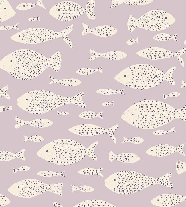 Polka Fish Wallpaper by Eijffinger 2