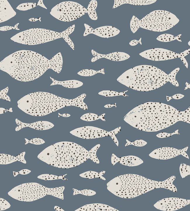 Polka Fish Wallpaper by Eijffinger 6