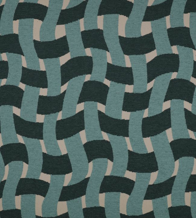 Pool Recycled Fabric by Kirkby Design Teal