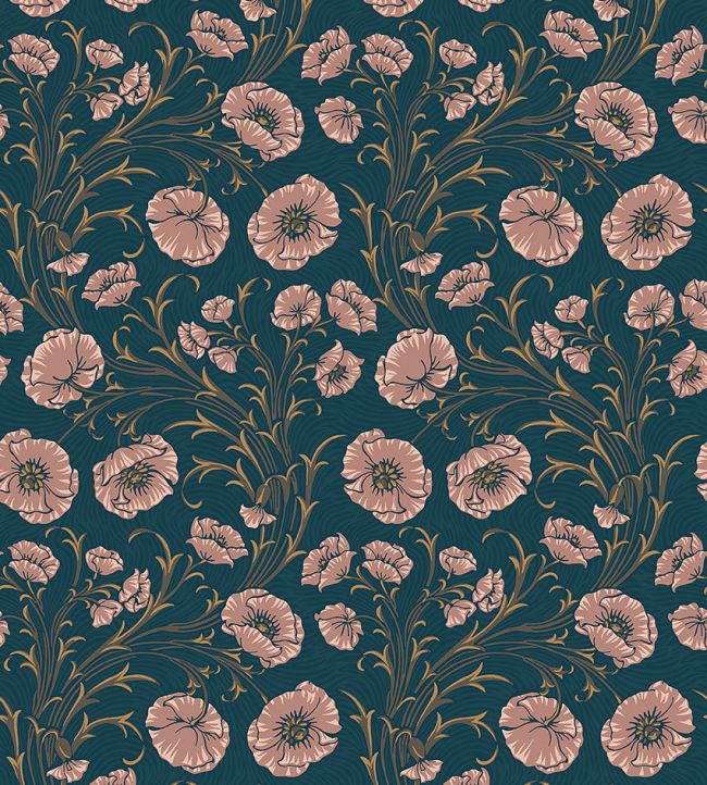 Poppy Flow Wallpaper by Borastapeter 72