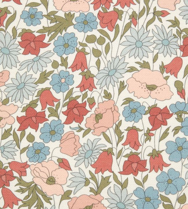 Poppy Meadowfield Fabric by Liberty Lacquer