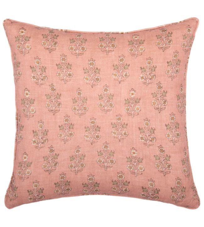 Poppy Sprig Ready Made Cushions in Blush by GP & J Baker | Jane Clayton