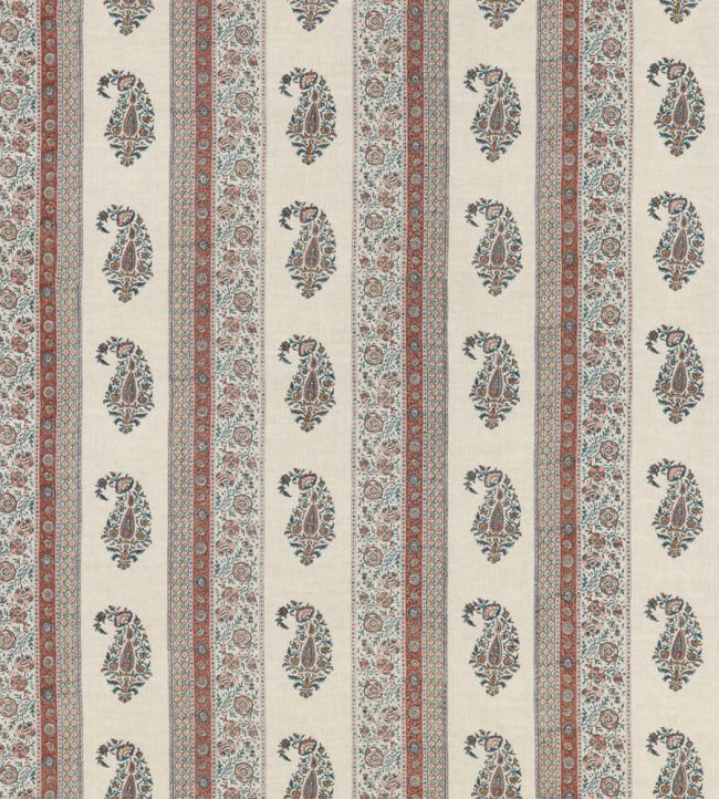 Portobello Fabric by GP & J Baker Red/Blue