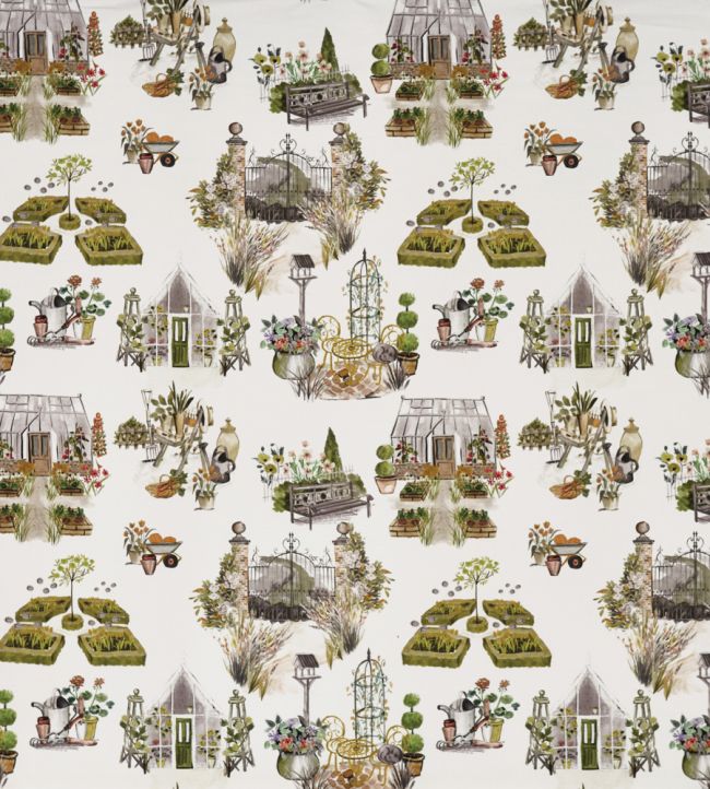 Potting Shed Fabric by Prestigious Textiles Daffodil