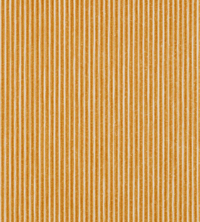 Poulton Stripe Outdoor Fabric by Fermoie Yellow