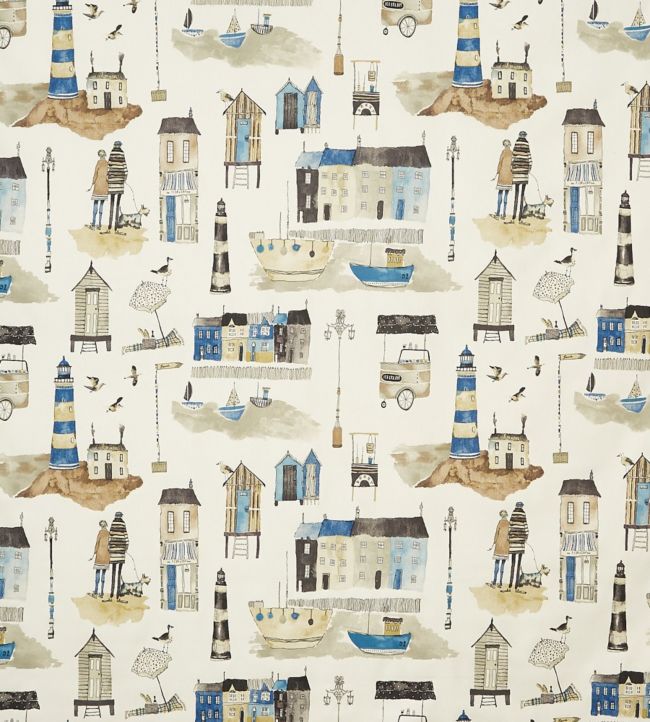 Seaside Fabric by Prestigious Textiles Ocean