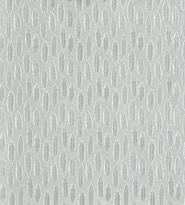 Quill Fabric by Prestigious Textiles Silver
