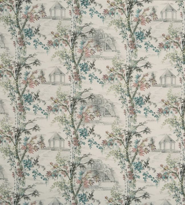 Arboretum Fabric by Prestigious Textiles Rose Water