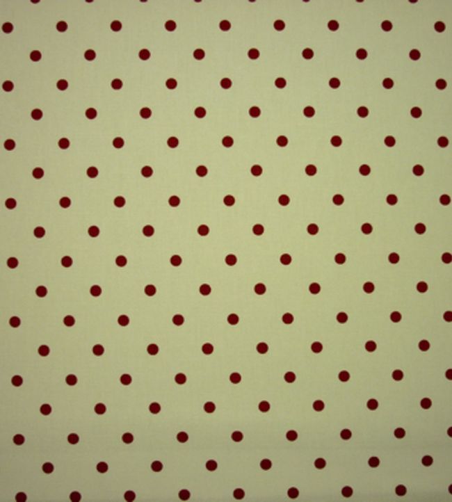 Full Stop Fabric by Prestigious Textiles Ruby