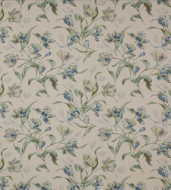 Primavera Fabric by Colefax and Fowler Blue/Green