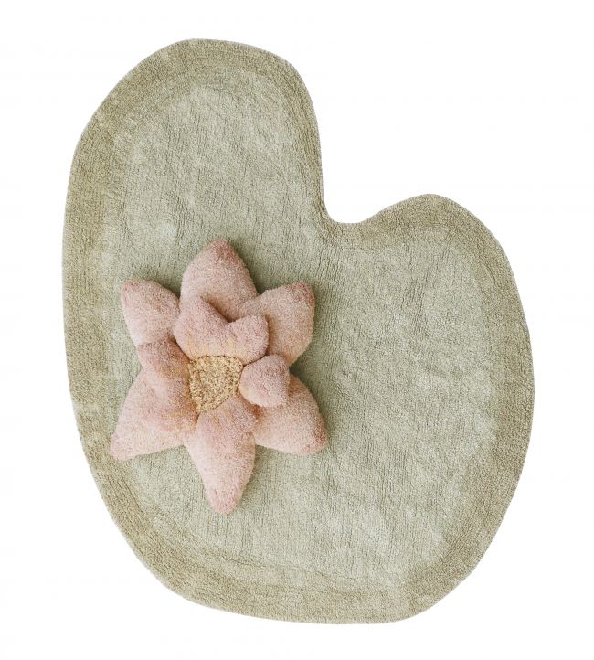 Lorena Canals Puffy Water Lily rug Green C-PUFFY-LILY Green
