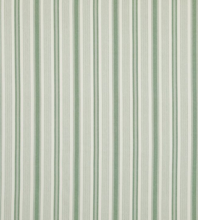 Purbeck Stripe Fabric by Baker Lifestyle Green