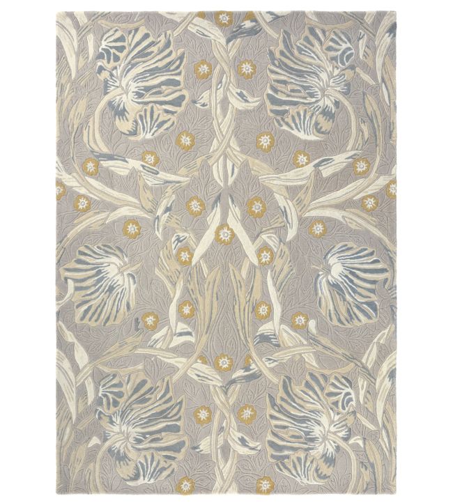Morris & Co Pure Pimpernel rug Linen 028701-140200 Linen
