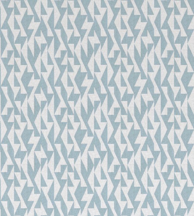 Puzzled Fabric by Madeaux 02 Blue Steel