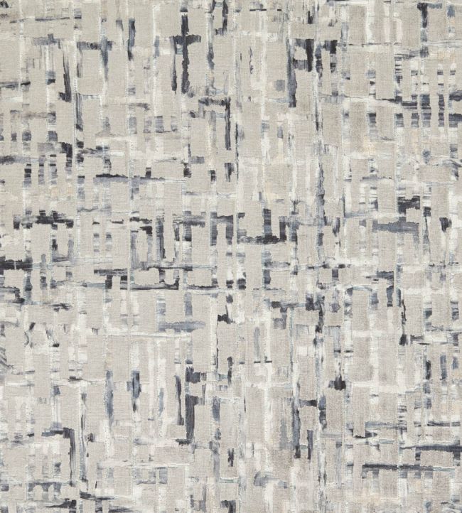 Quadrata Fabric by Clarke & Clarke Charcoal