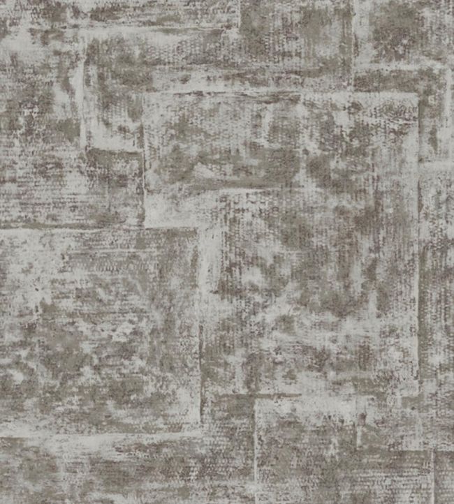 Quilt Wallpaper by Arte Shiny Steel