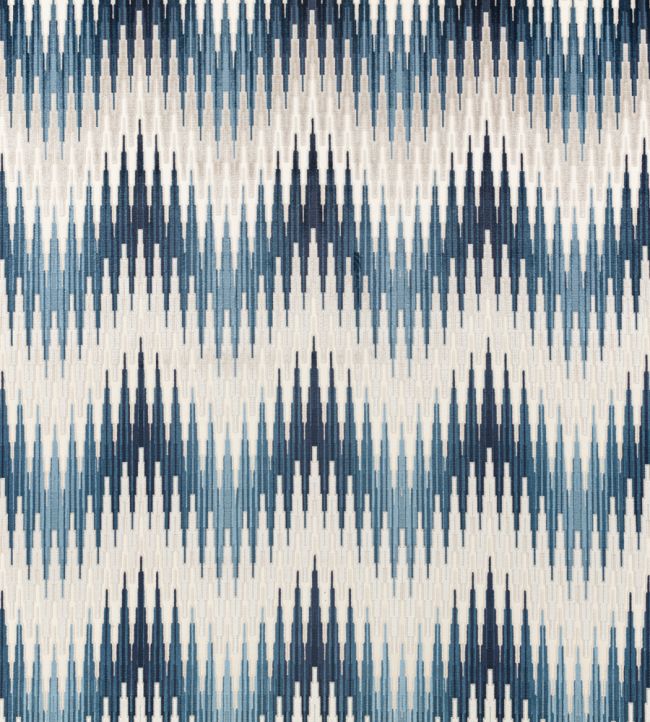 Quintero Fabric by Romo Indigo