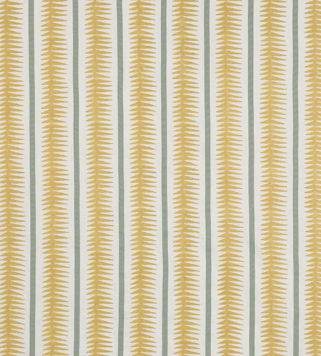 Rae Fabric by Jane Churchill Yellow/Aqua