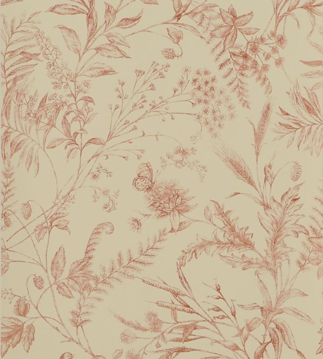 Fern Toile Wallpaper by Ralph Lauren Vintage Tea
