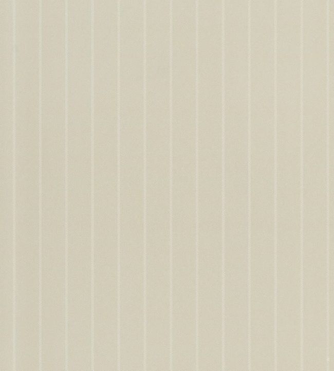 Langford Chalk Stripe Wallpaper by Ralph Lauren Cream