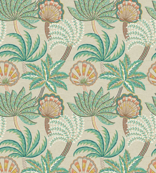 Ravenala Wallpaper by Osborne & Little Teal