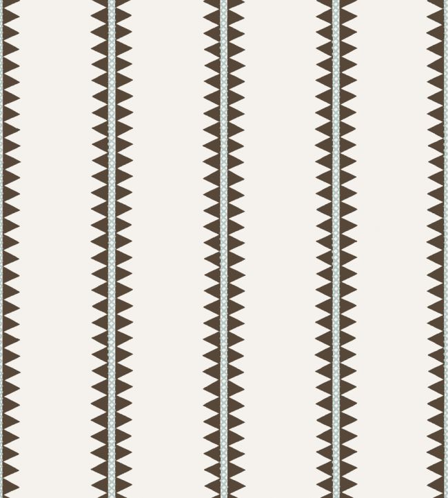 Reno Stripe Wallpaper by Thibaut Brown